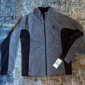 Brand NEW - Men's polar marble Spyder Zip-up